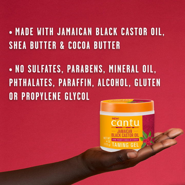 Cantu Jamaican Black Castor Oil Taming Gel - 4 oz (113 g)