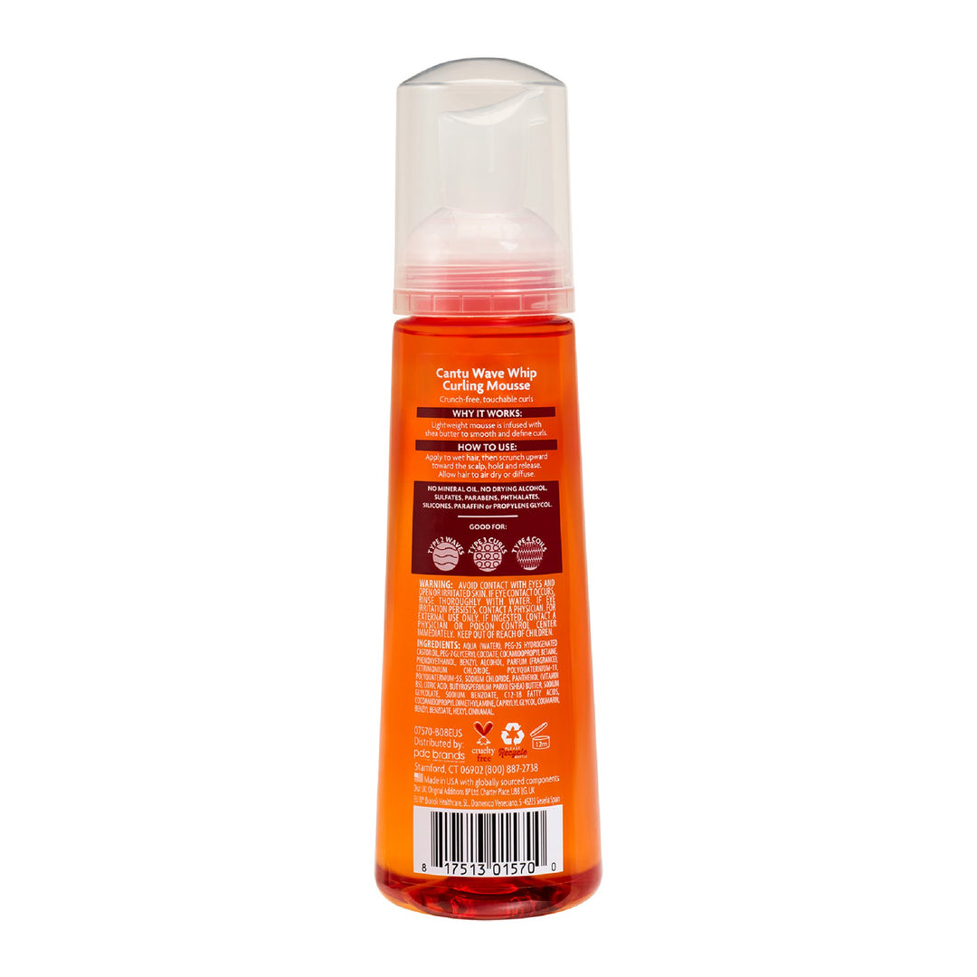 Cantu Wave Whip Curling Mousse- 8.4 oz (248ml)