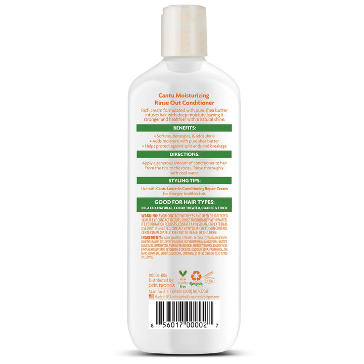 Cantu Moisturizing Rinse Out Conditioner - 13.5 oz (400 ml)