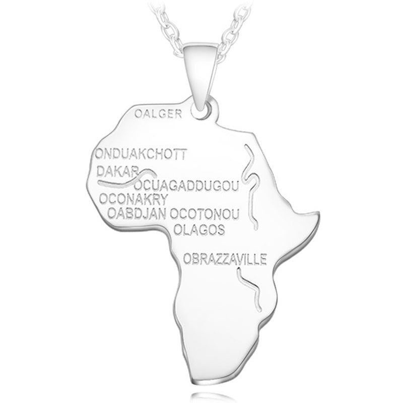 Africa necklace 45 cm