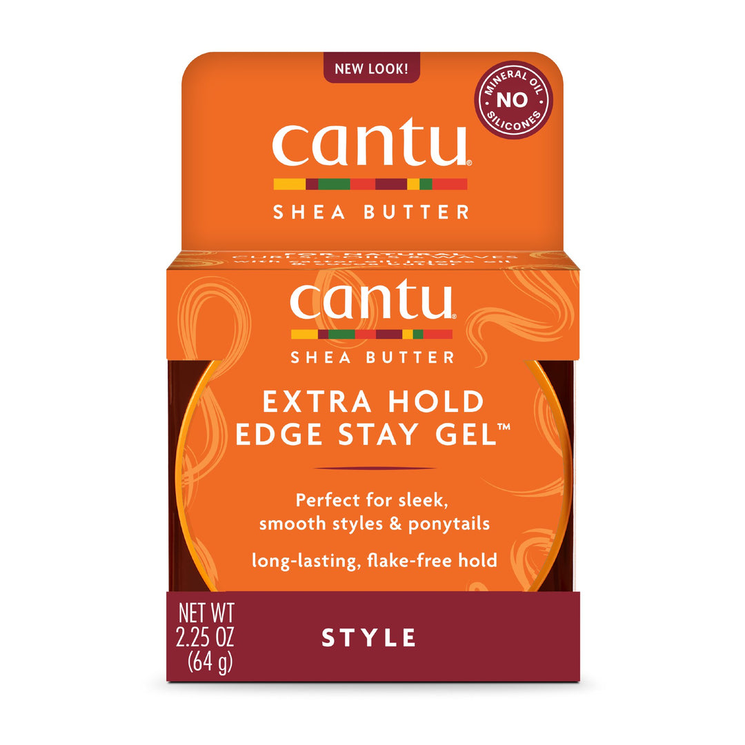 Cantu Extra Hold Edge Stay Gel - 2.25 oz (64 g)
