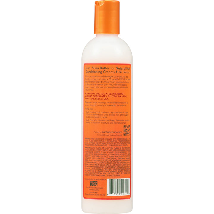 Cantu Natural Creamy Hair Lotion - 12 oz (355 ml)